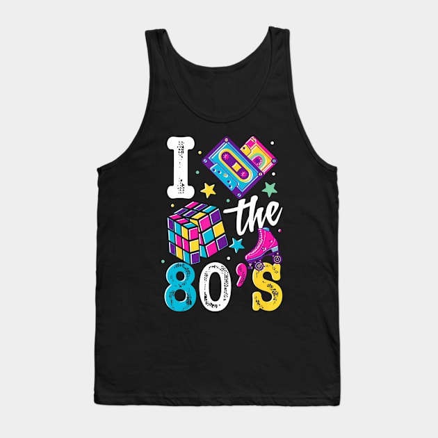 80's Clothes Party Supplies Eighties Costume Tank Top by Aleem James